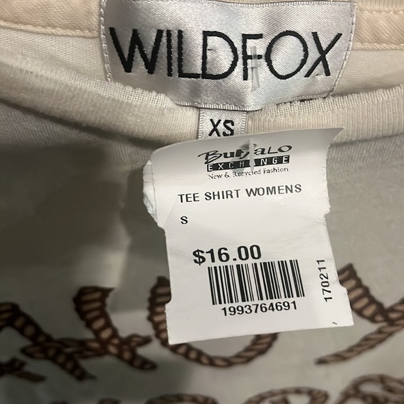 Wildfox Preloved tee xs - Picture 2 of 3